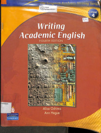 Image of WRITING ACADAMIC ENGLISH
