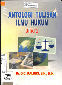 Image of ANTOLOGI TULISAN ILMU HUKUM Jilid 2