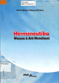 Image of HERMENEUTIKA :978 Wacana dan Arti memahami