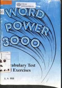 Image of WORD POWER 3000 Vocabulary Tests and Exercises in American English