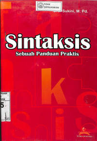 Image of SINTAKSIS : Sebuah Panduan Praktis