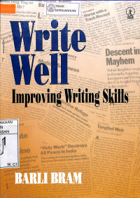 Image of WRITE WELL : Improving Writing Skills