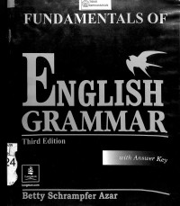Image of FUNDAMENTALS OF ENGLISH GRAMMAR