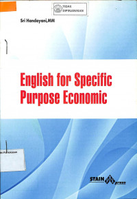 Image of ENGLISH FOR SPECIFIC PURPOSE ECONMOMIC