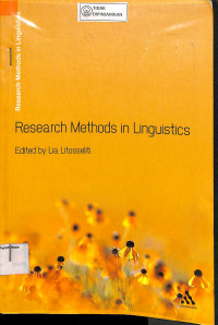 Image of RESEARCH METHODS IN LINGUISTICS