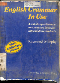 Image of ENGLISH GRANMMAR IN USE : A Self-study Reference and Practice Book for Intermediate Students
