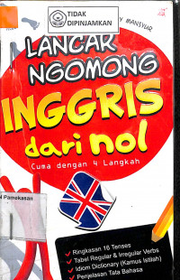 Image of LANCAR NGOMOMG INGGRIS NOL CUMA DENGAN 4 LANGKAH