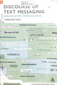 Image of DISCOURSE OF TEXT MESSAGING : Analysis of SMS Communication