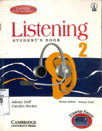 Image of LISTENING STUDENT'S BOOK 2