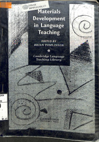Image of MATERIALS DEVELOPMENT IN LANGUAGE TEACHING