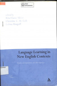 Image of LANGUAGE LEARNING IN NEW ENGLISH CONTEXT : Studies of Acquisition and Development