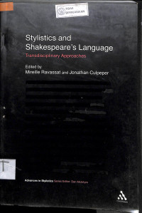 Image of STYLISTICS AND SHAKESPEARE'S LANGUAGE : Transdisciplinary Approaches