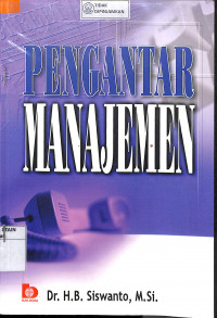 Image of PENGANTAR MANAJEMEN