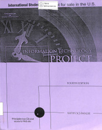 Image of INFORMATION ON TECHNOLOGY PROJECT: Fourth Edition