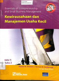 Image of ESSENTIALS OF ENTREPRENEURSHIP AND SMALL BUSINESS MANAGEMENT KEWIRAUSAHAAN DAN MANAJEMEN USAHA KECIL
