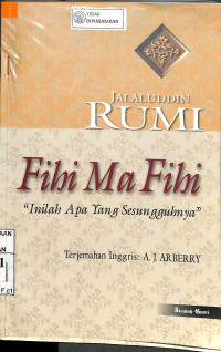 Image of FIHI MA FIHI INILAH APA YANG SESUNGGUHNYA