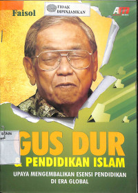 Image of GUSDUR DAN PENDIDIKAN ISLAM