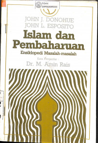 Image of ISLAM DAN PEMBAHARUAN : Ensiklopedi Masalah-Masalah