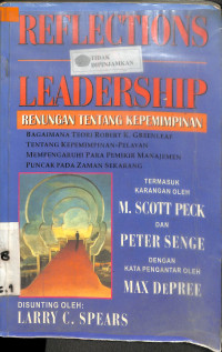 Image of REFLECTIONS ON LEADERSHIP: RENUNGAN TENTANG KEPEMIMPINAN