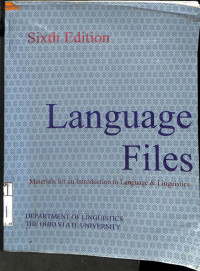 Image of LANGUAGE FILES