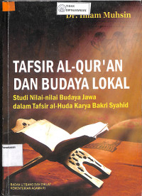 Image of TAFSIR AL-QUR`AN DAN BUDAYA LOKAL