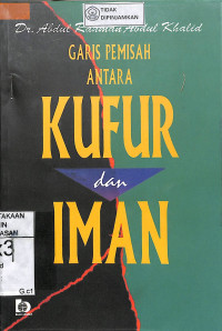 Image of GARIS PEMISAH ANTARA KUFUR DAN IMAN