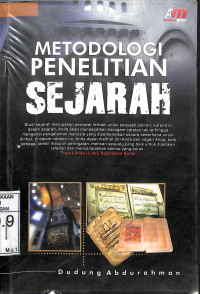 Image of METODOLOGI PENELITIAN SEJARAH