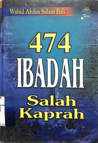 Image of 474 IBADAH SALAH KAPRAH