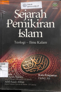Image of SEJARAH PEMIKIRAN ISLAM; Teologi-Ilmu Kalam