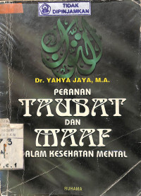 Image of PERANAN TAUBAT DAN MAAF DALAM KESEHATAN MENTAL