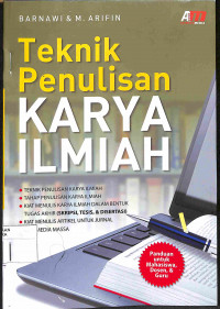 Image of TEKNIK PENULISAN KARYA ILMIAH