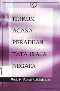 Image of HUKUM ACARA PERADILAN TATA USAHA NEGARA