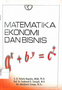 Image of MATEMATIKA EKONOMI & BISNIS