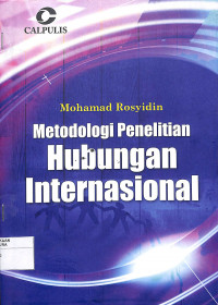 Image of METODOLOGI PENELITIAN HUBUNGAN INTERNASIONAL