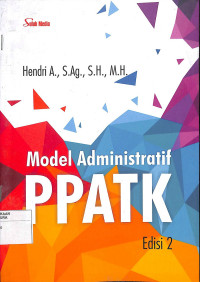 Image of MODEL ADMINISTRASI PPATK
