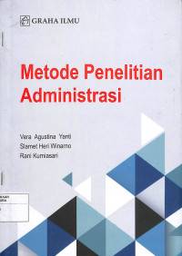 Image of METODE PENELITIAN ADMINISTRASI