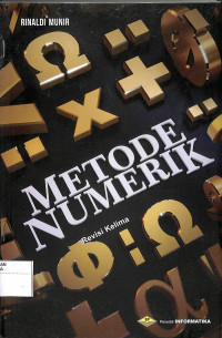 Image of METODE NUMERIK : Revisi Kelima