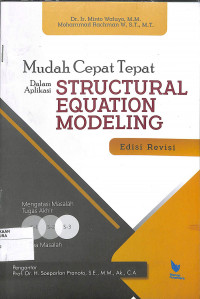 Image of Mudah Cepat dalam Aplikasi Structural Equation Modeling