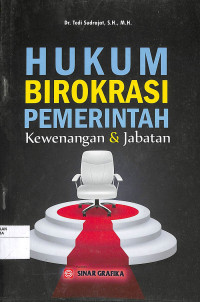 Image of HUKUM BIROKRASI PEMERINTAHAN KEWENANGAN DAN JABATAN