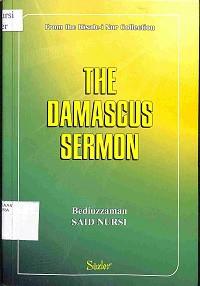 Image of THE DAMASCUS SERMON