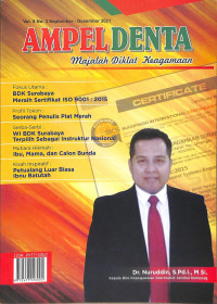 Image of AMPELDENTA : Majalah Diklat Keagamaan Vol. 8 No. 3 September - Desember 2021