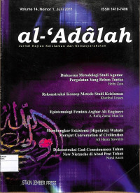 Image of AL-'ADALAH : Jurnal Kajian dan Kemasyarakatan Volume 14, Nomor 1, Jui 2011