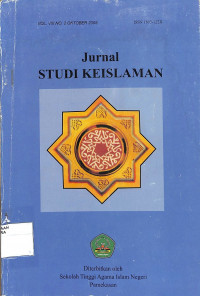 Image of JURNAL STUDI KEISLAMAN Vol. VIII No. 2 Oktober 2005