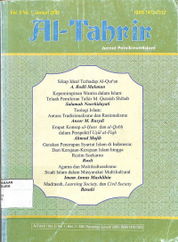 Image of AL-TAHRIR : Jurnal Pemikiran Islam : Vol. 5 No. 1 Januari 2005