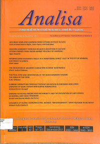 Image of ANALISA : Journal of Social Science and Religion Volume 02 No 02 Desember 2017