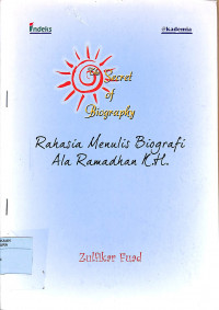 Image of RAHASIA MENULIS BIOGRAFI ALA RAMADHAN KH