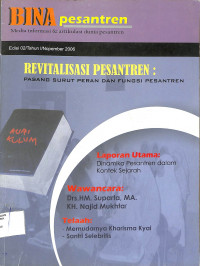 Image of BINA PESANTREN: Media informasi & artikulasi dunia pesantren Edisi 02/ tahun I/ Nopember 2006