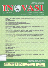 Image of INOVASI :Jurnal Diklat Keagamaan Vol.15 No. 1 Januari- Juni 2021