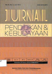 Image of JURNAL : Pendidikan & Kebudayaan Vol. 18 No. 2 Juni 2012