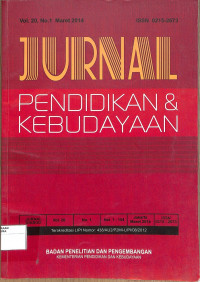 Image of JURNAL : Pendidikan & Kebudayaan Vol. 20 No. 1 maret 2014
